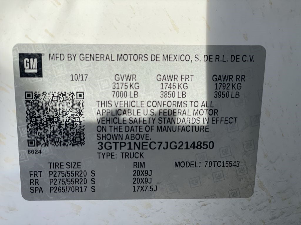 2018 GMC Sierra SLT PREMIUM PKG, LEATHER, HEATED SEATS